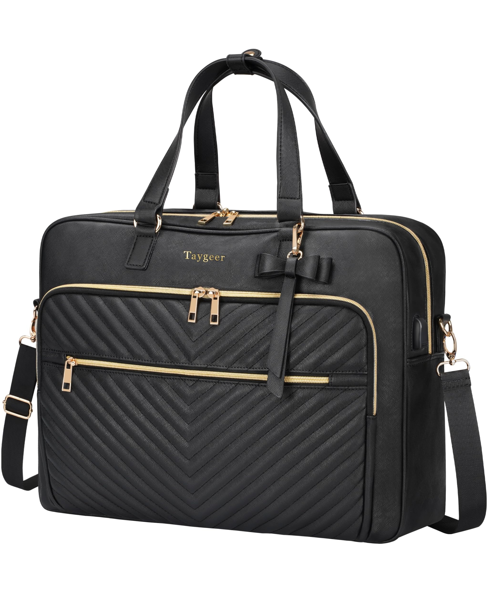 Lubardy Borsa Porta PC Uomo Borsa PC 15,6 Pollici Impermeabile Borsa Computer Notebook Borsa Tracolla Valigetta Messenger Lavoro Scuola Ufficio